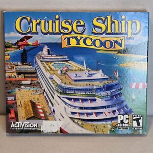 Cruise Ship Tycoon PC CD-ROM Game (Activision, 2003)